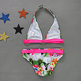 Купальник "Тропики" для дівчинки. 128, 140, 152 см, фото 2