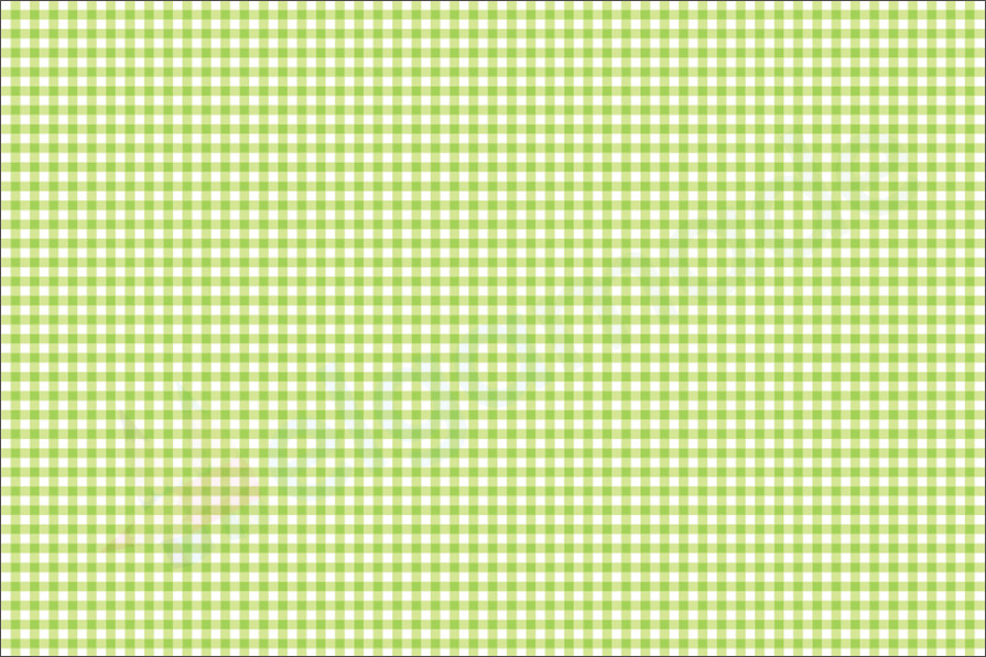 Фетр з принтом КЛІТИНКА ЗЕЛЕНА, 22x30 см, корейський жорсткий 1.2 мм