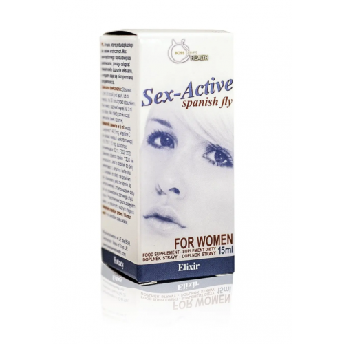 Каплі збудник Sex Active Spanish Fly для жінок 15 ml стимулючі афродізіак