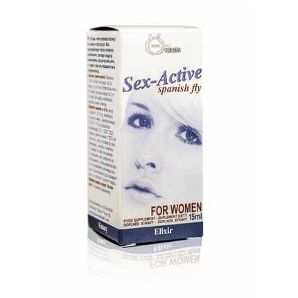 Каплі збудник Sex Active Spanish Fly для жінок 15 ml стимулючі афродізіак, фото 2