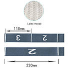 Еластична стрічка з петлями для розтягування для йоги та пілатесу, фото 4