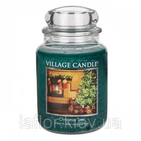 Арома свічка Village Candle Різдвяна ялинка (час горіння до 170 год), фото 1