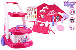 Набір перукаря з візком 7648 Технок 54.5 х 37 х 37 см