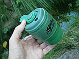 Стакан складаний силіконовий Tramp TRC-082 з кришкою 350ml, oliva., фото 7