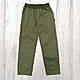 Штани прямі для хлопчика коттонові хакі, SmileTime Fashion, фото 3