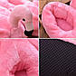 Тапочки фламінго ніжно-рожеві 36-39, фото 7
