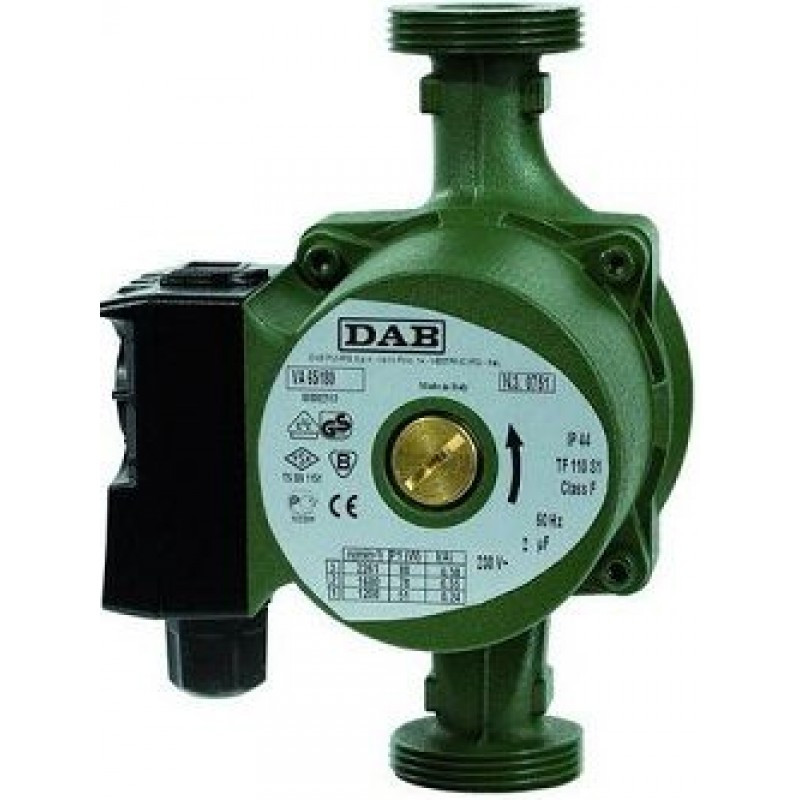 Циркуляційний насос Dab VA 25-35/180 максимальна висота 4 метри для систем опалення