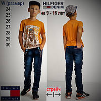 Джинсы синие подростковые Tommy Hilfiger Jeans Denim. Джинсовые брюки на мальчика.