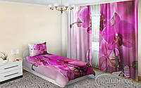 Комплект для спальни "Пурпурные орхидеи" - Любой размер! Читаем описание!