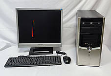 Комплект ПК NN Tower/AMD Athlon II X2 220 (2 ядра по 2.8 GHz) / 4 GB DDR3 / 250 GB HDD + Монітор 19" Б -, фото 2