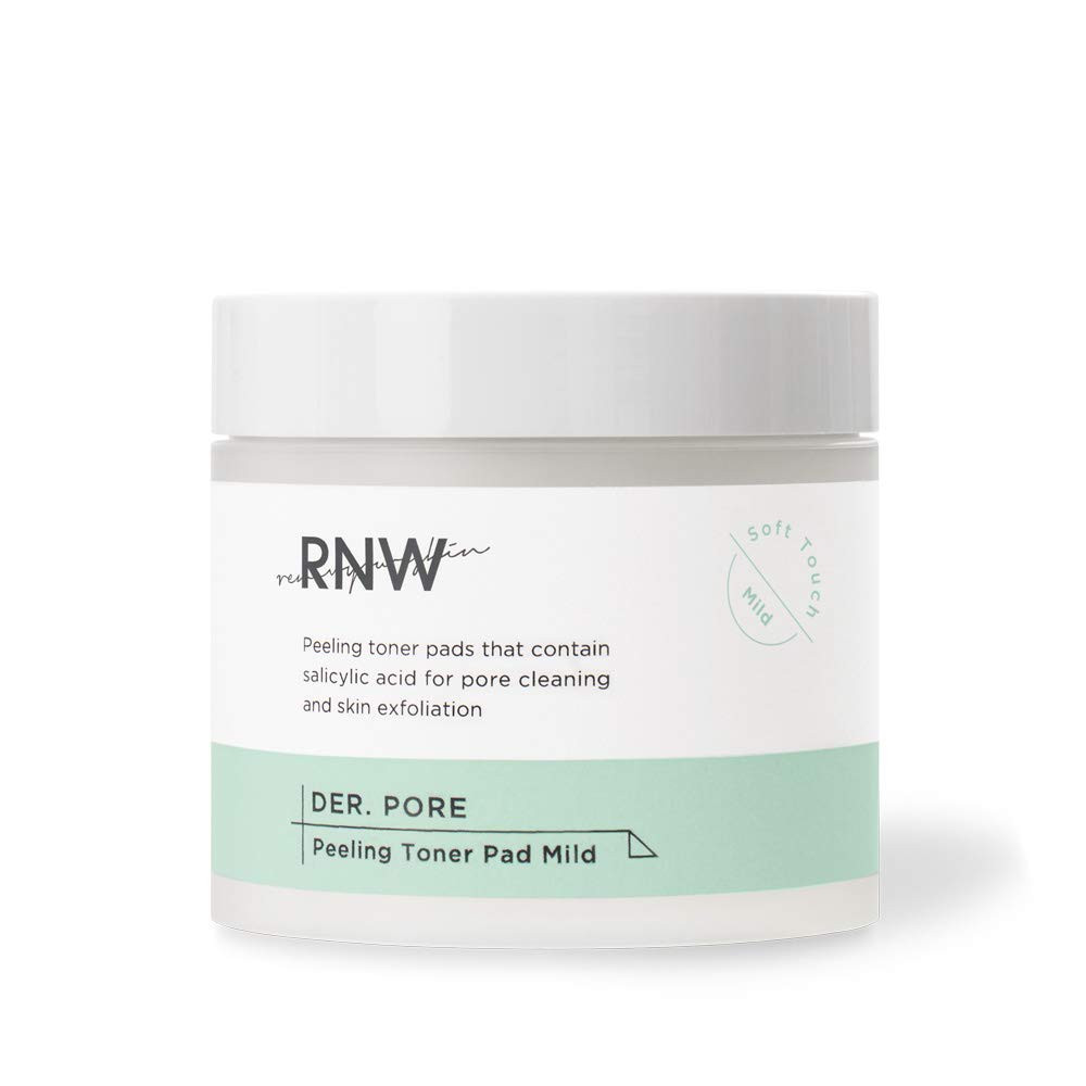 Відлущувальні пілінг-педи з 0,5% саліцилової кислоти RNW Der. Pore Exfoliating Balance toner pad 60шт