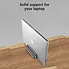 Вертикальна підставка для ноутбука, регульований тримач для Macbook Pro, Air, Lenovo, Huawei, HP, Dell., фото 3