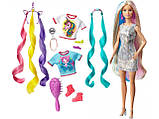 Лялька Barbie "Фантазійні образи Барбі" з одягом і вбраннями - єдиноріг, русалка Unicorn Mattel (GHN04), фото 3
