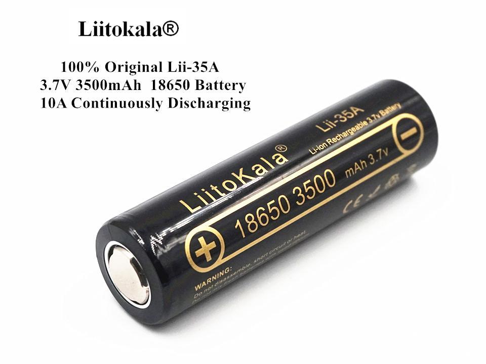 Акумулятор 18650 Liitokala NCR 34B 3400 mAh, фото 1