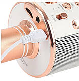 Бездротовий мікрофон-караоке WS-858, фото 5