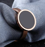 Кільце рожеве золото з фианитом розмір 7, фото 5