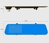 Відеореєстратор дзеркало з виносною камерою заднього виду, фото 2