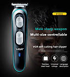 Машинка для стрижки волося Kemei KM-828, фото 7