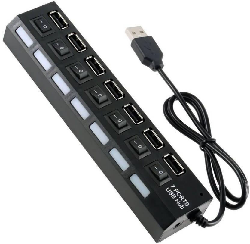 USB 2.0 HUB (розгалужувач) на 7 портів HB27