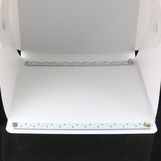 Фотобокс лайтбокс с LED подсветкой для предметной съемки 20см - фото 5 - id-p1467730510