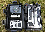 Туристичний набір для виживання 10 в 1, фото 8