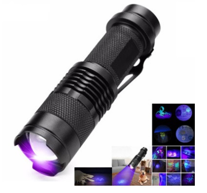 Ультрафіолетовий ліхтарик 365нм, 5W, фото 1