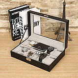 Скринька органайзер для зберігання годинників, фото 9