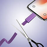 Відновлюваний зарядний дата кабель Micro USB 1,5 m Reborn, фото 3