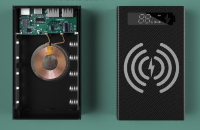 Корпус коробка Power Bank Qi 18650х5 CX5-Qi