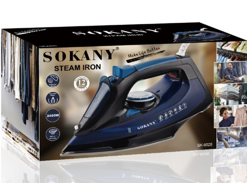 Електричний залізо 2400 Вт Sokany SK-6028