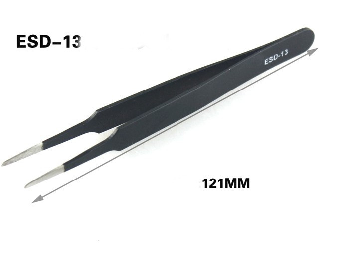Антистатичний пінцет ESD-13, фото 1