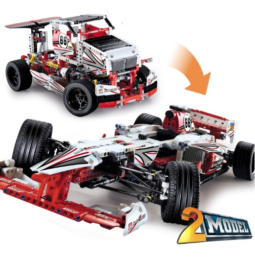 Конструктор JiSi bricks Technic 3366 Гоночний автомобіль Formula-1