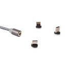 Магнітний кабель X-CABLE Metal Magnetic Cable 3 в 1(без упаковки), фото 3