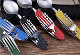Набір туриста ложка-вилка-ніж, фото 9