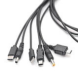 Кабель USB - 10 роз'ємів для зарядки універсальний, фото 4