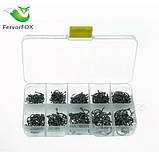 Набір риболовних гачків «FervorFOX» (500 шт), фото 2