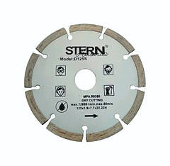 Алмазний диск STERN 125 х 22,23 Сегмент