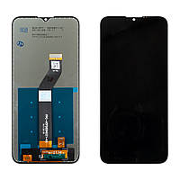 Дисплей MOTOROLA G8 Power Lite (XT2055) (2020) з чорним тачскріном