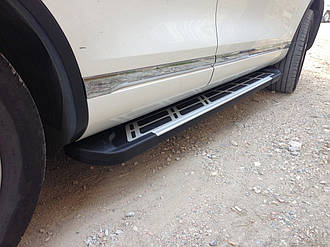 Бічні пороги "Sunrise" Audi Q5 2008+ Аудіок'ю5 