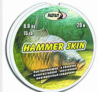 Поводковый материал Katran Hammer Skin / 15Lb (6.8кг) / 20м / зелёный