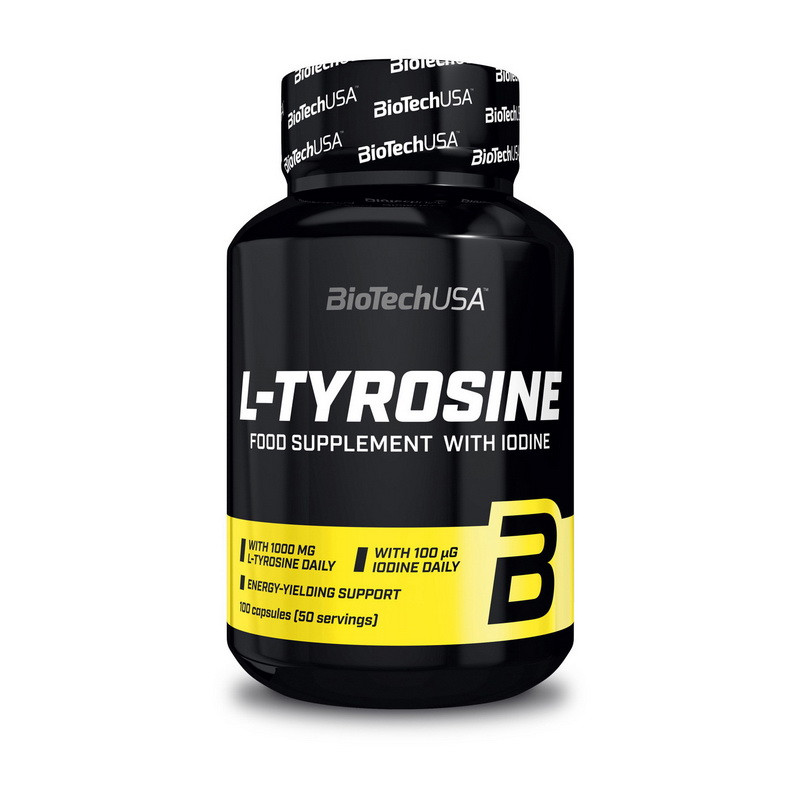 Л-тирозин BioTech L-Tyrosine 100 капсул