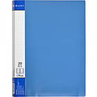 Папка з 20-а файлами А4 пластикова 140 мкр  арт.CR20FL, фото 5