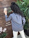 Жіноча вельветова сорочка трендова з накладними кишенями (р. 42-46) 9013519, фото 2