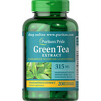 Экстракт зеленого чая Puritan's Pride Green Tea Standardized Extract 315 мг 200 капсул