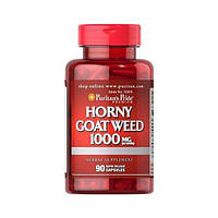 Роговой козий сорняк Puritans Pride Horny Goat Weed 1000 мг, 90 капсул