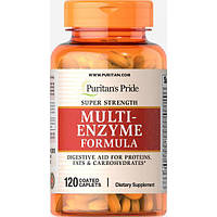 Ферменты Puritan's Pride Super Strength Multi Enzyme 120 капсул