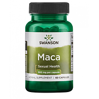 Мака Swanson Maca 500 мг, 60 капсул