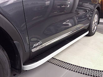 Бічні пороги "Tayga" Audi Q5 2008+ Аудіок'ю5 