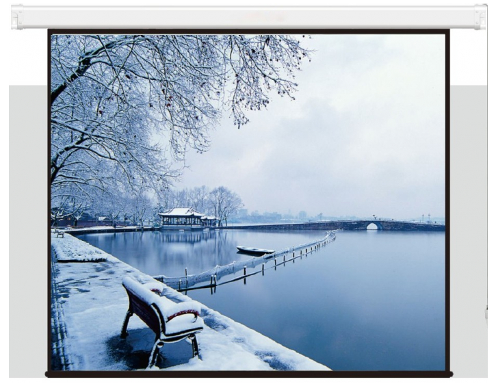 Моторизований екран для проєктора SCREENVISION SVM350219MWR 350 х 219 см
