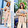 Подовжена сорочка і штани палаццо костюм двійка прогулянковий жіночий (р. S-L) 52102042, фото 7